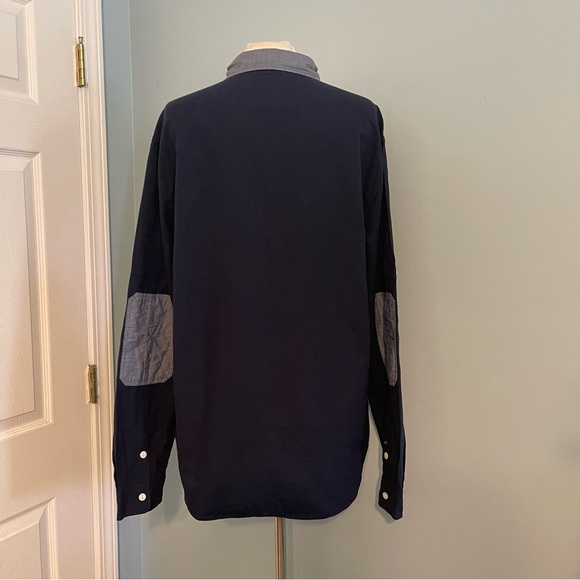 Parish Nation The Land & The People Streetwear Navy Button Down XL NWT - Picture 3 of 12